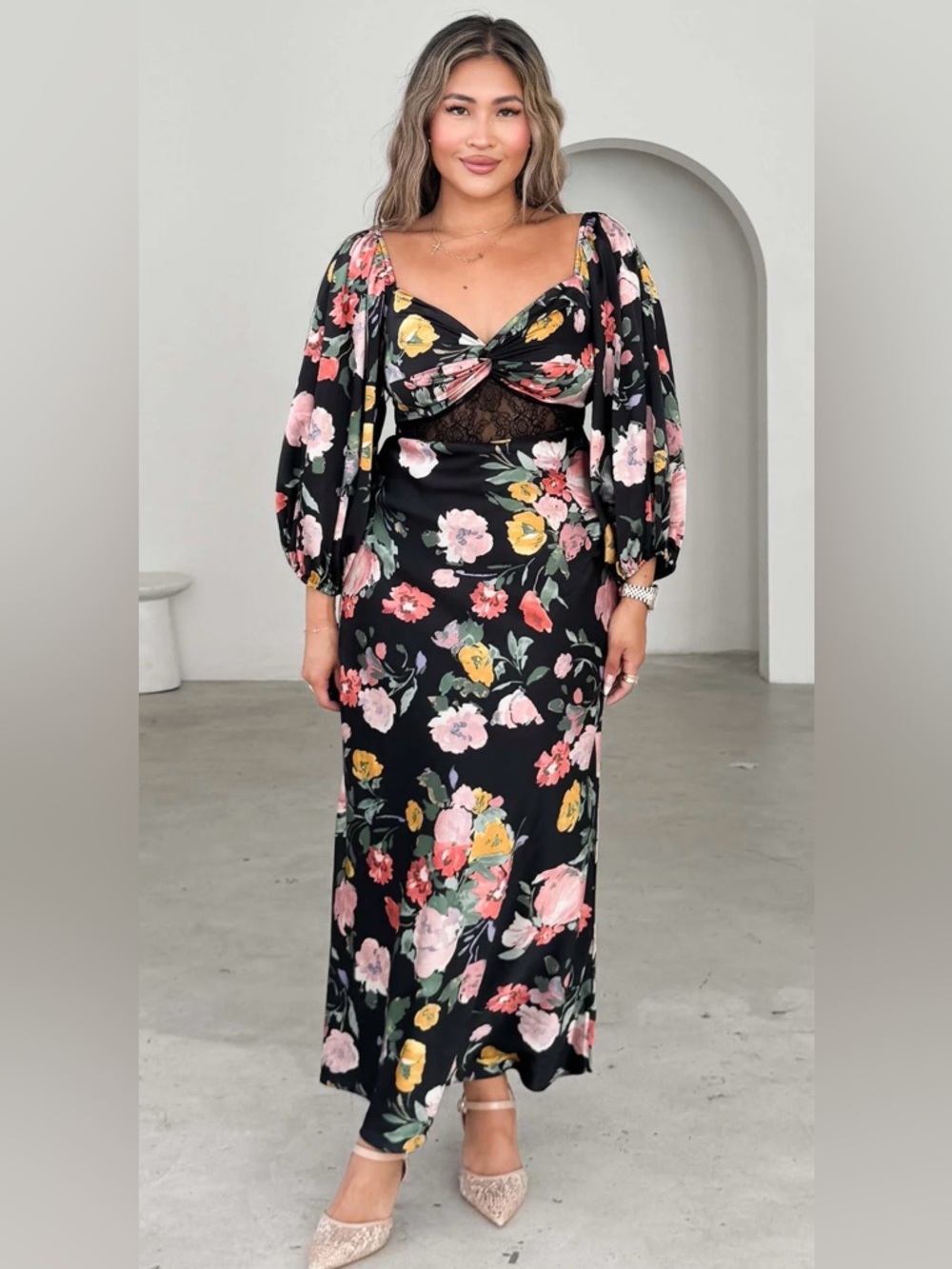 By Amica Aleissa Maxi Dress NWT Size US 10